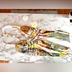 Mini Multicolored Dress